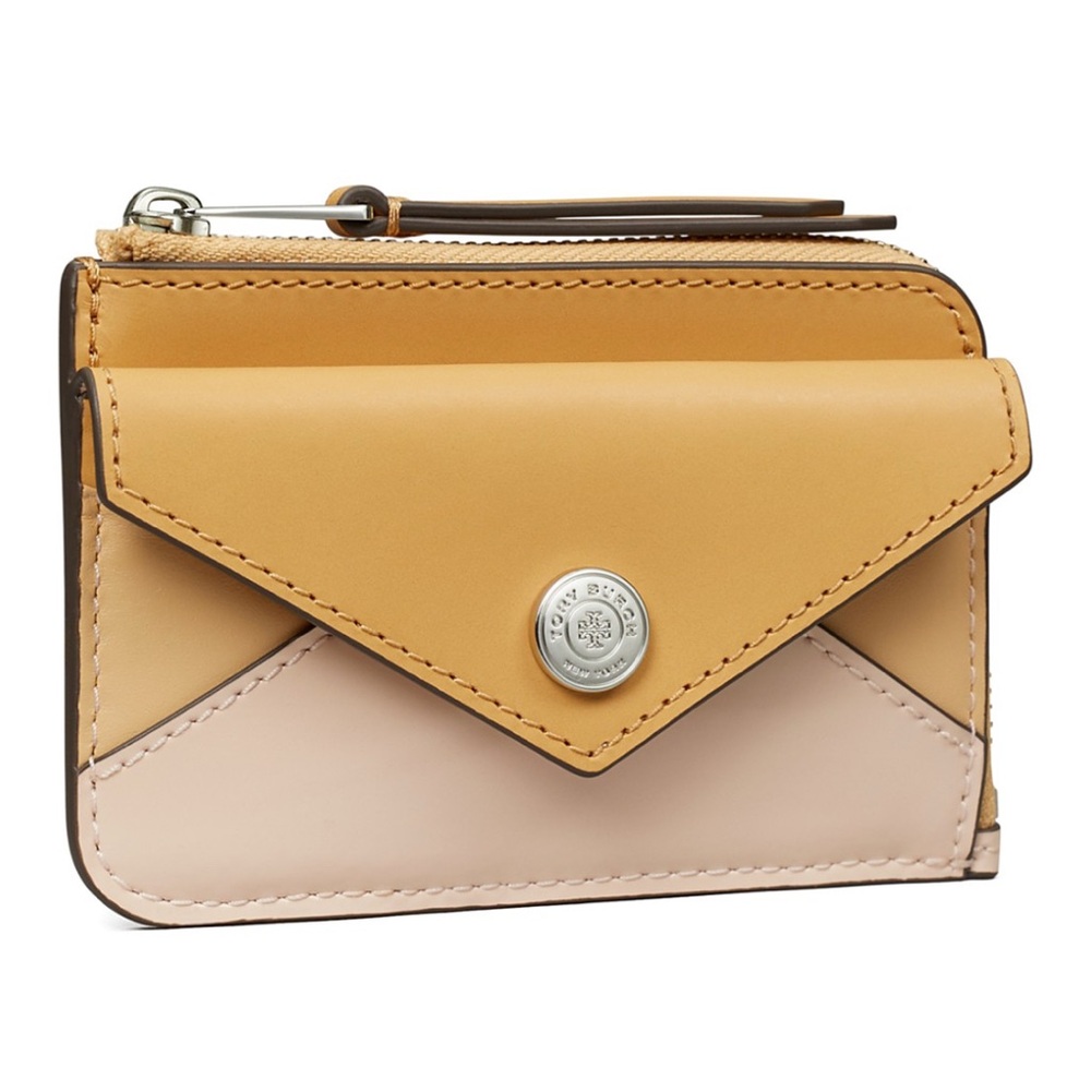 Tory Burch Envelope zip card case